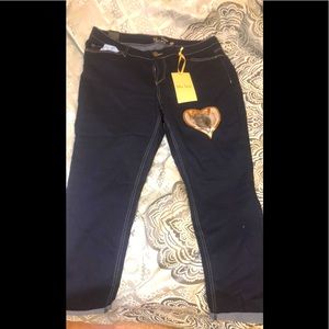 Ankle Skinny Blue Jeans